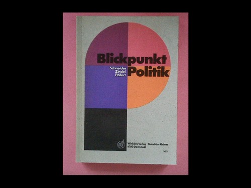 Blickpunkt politik erstauflage - politik,