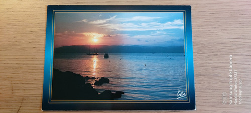 Postkarte sonnenuntergang elce - sonnenuntergang,